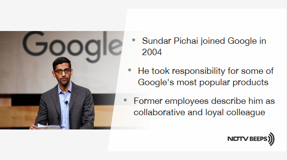 ndtv's tweet photo. "Sundar (Pichai) Only Sheriff In Town": New Alphabet Boss Ends Confusion https://t.co/KmrG5iZWVW #NDTVNewsBeeps https://t.co/rFhcw8lSGx