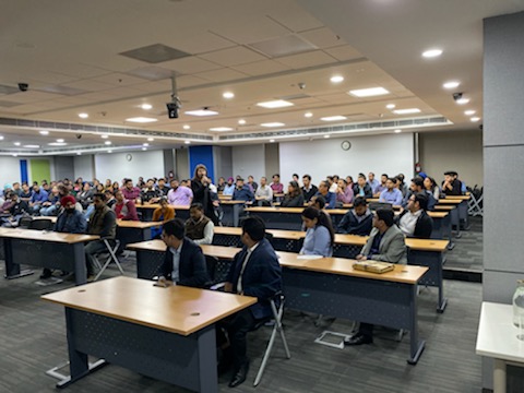 With our #CIO <a href="/ToddLant/">Todd Lant</a> this week spending time with our @Blackbaud team in #Gurgaon - Definitely worth the 24-hour trip! @nagarro  #250strong