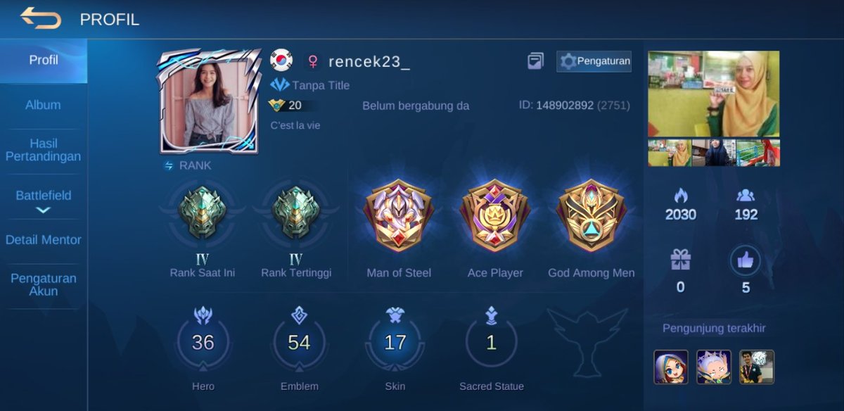 Menerima donor diamond ya gaes :')