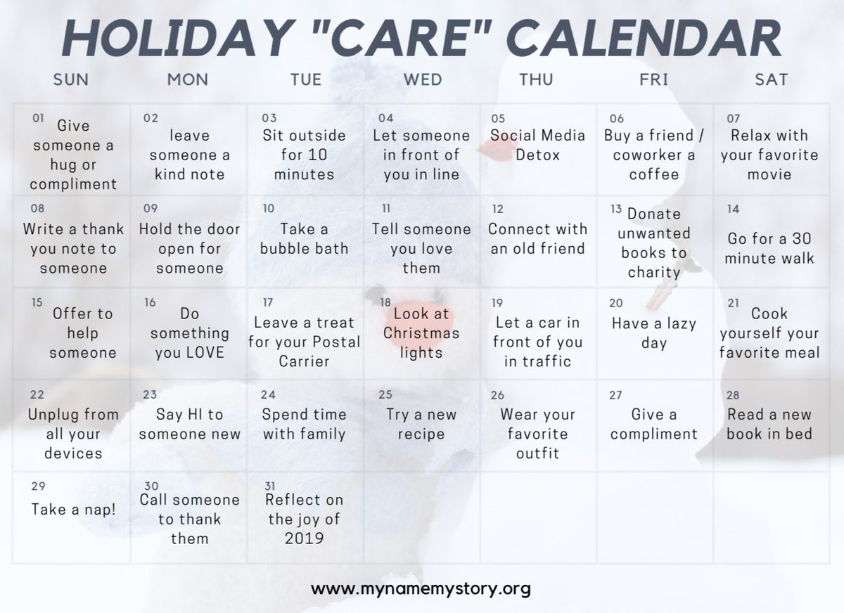 MNMSorg's tweet image. Happy Holidays From our MNMS family!

This season we want to gift you with simple ways to be kind to yourself and others 💛 We hope your holidays are filled with love joy and peace