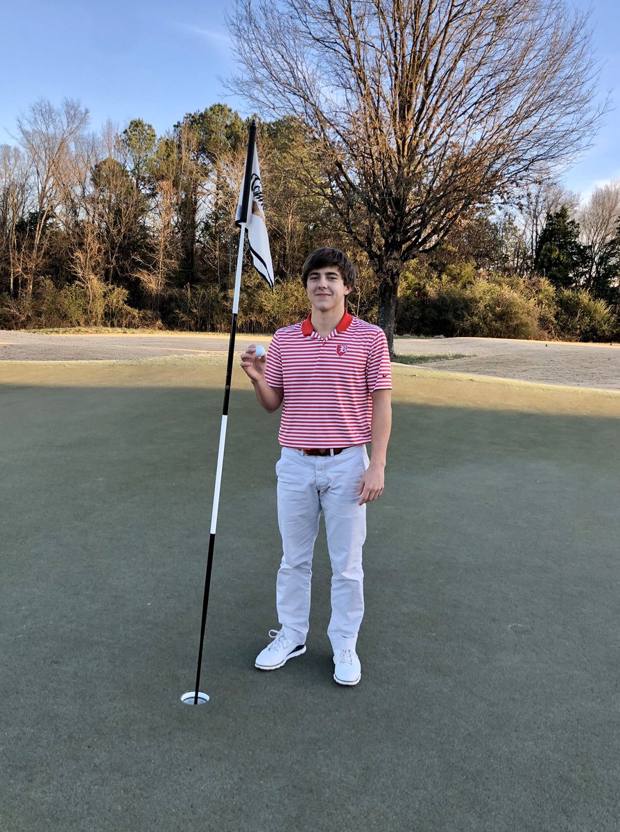 Good day today.  Sun was out and I made an ace on #4 at <a href="/GolfCouncil/">Council Fire Golf Club</a>.