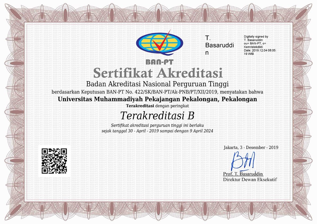 fastikomumpp's tweet image. Alhamdulillah UMPP terakreditasi B. AYO Gabung Bersama Kami.. Jangan ragu lagi #umpp #fastikomumpp #pekalongan