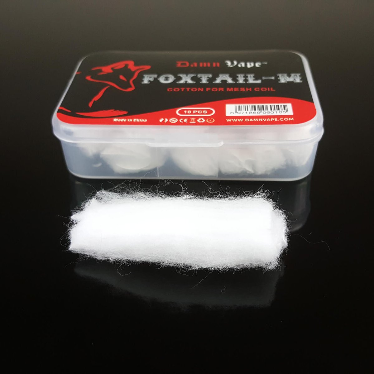 · MTL MESH Coil (10pcs/pack)
· FoxTail-M Cotton (10pcs/pack)
Recommended coil and cotton for Intense MESH MTL RDA
·
🌐damnvape.com
·
#DamnVape #vape #vapelife