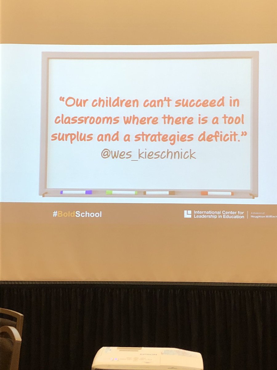 Spent the day yesterday at the Leadership Summit for TETC. What an amazing day listening to <a href="/Wes_Kieschnick/">Weston Kieschnick</a> talk about being BOLD and #boldschool! A day well spent!