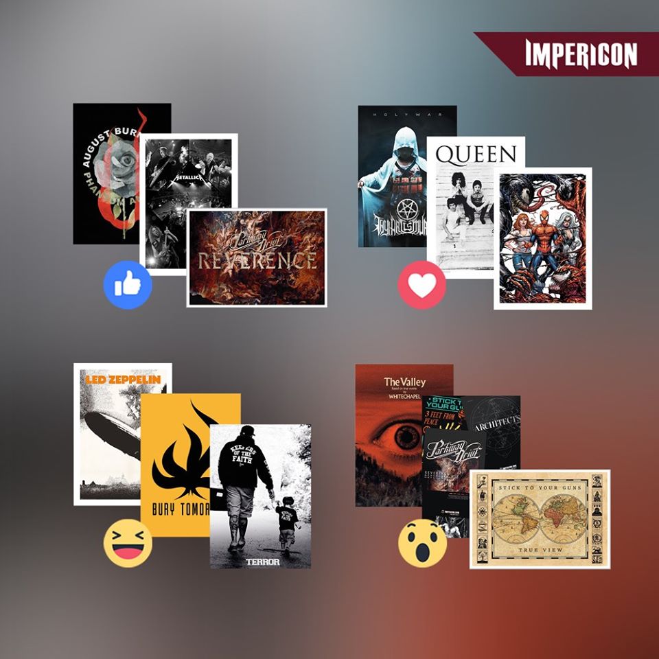 Posters make for an awesome little gift for your music mad mates to decorate their walls with. The question is which ones do you choose?

Shop: imperi.cn/ig-poster

#impericon #posters #parkwaydrive #whitechapel #thyartismurder #burytomorrow
