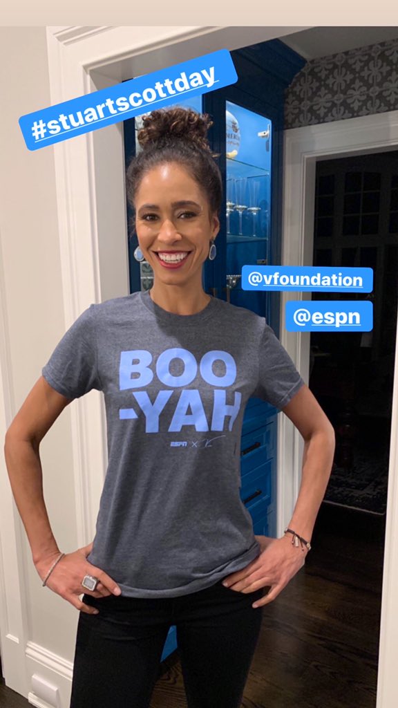 Sage Steele on Twitter "💙💙💙 StuartScottDay TheVFoundation