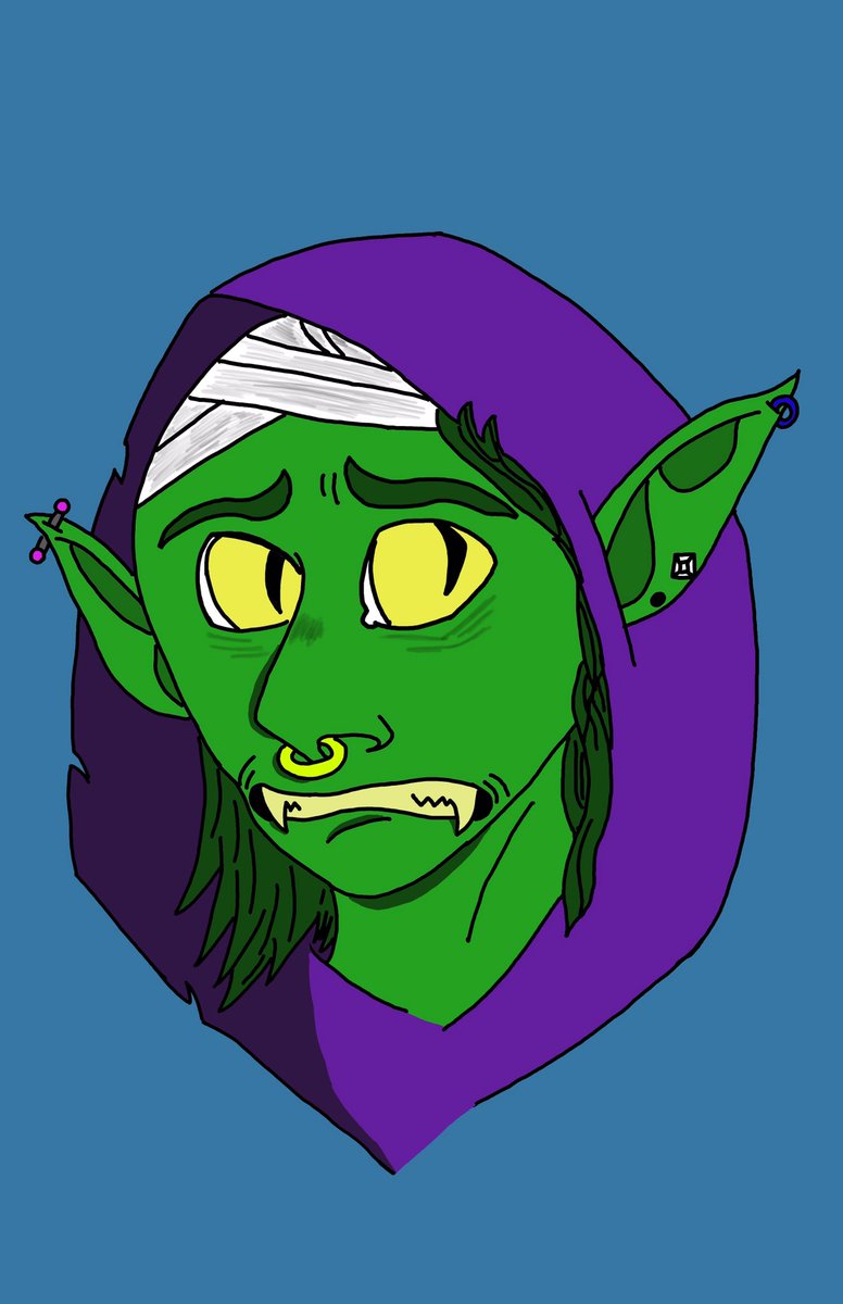 TheCapedCritic's tweet photo. Been drawing the last couple days. First is my #dnd character in my home game Bahadur, the second is #nottthebrave from #Criticalrole #criticalrolefanart #drawing #doodles https://t.co/IjYQriJSzI