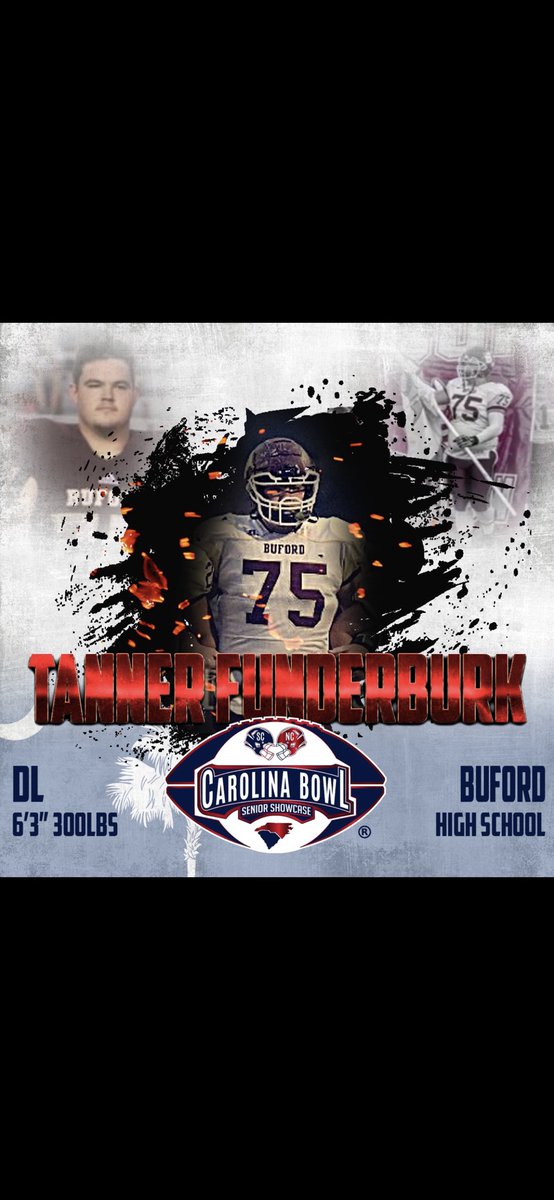 A little late but we would like to congratulate Tanner Funderburk for being selected to the <a href="/carolina_bowl/">Carolina Bowl</a> senior showcase!!