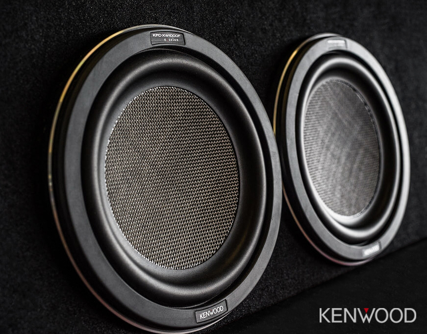 kenwood slim subwoofer