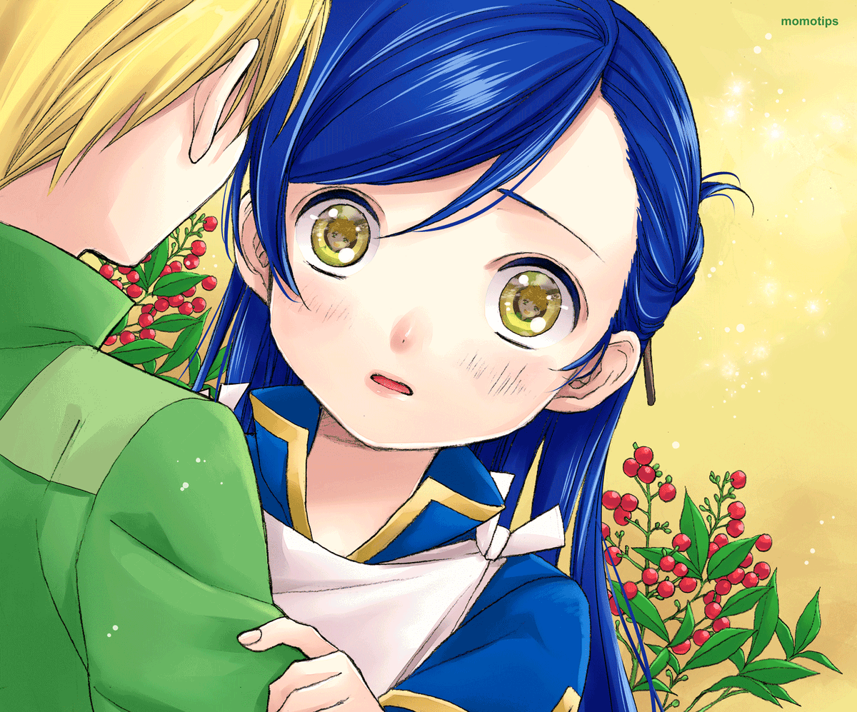 モモチップスmomotips Fanart 本好きの下剋上 マインとルッツ オレのマインはお前でいいよ 第八章の感想絵です 二人の掛け合いと感情の積み重ねを息を呑んで見守ってしまいました ルッツがマインを受け入れてくれたときは 心の底から安心して