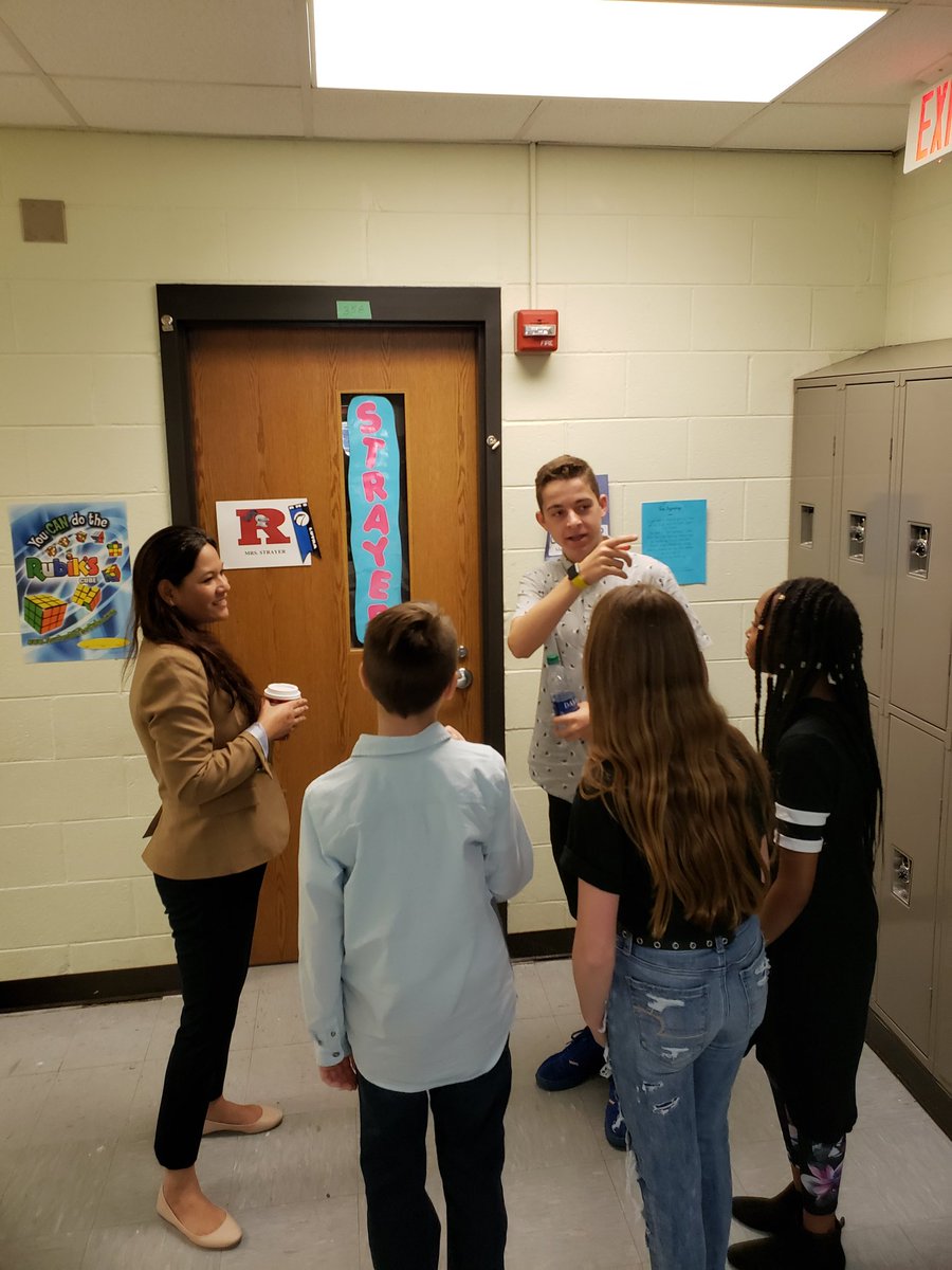 Proud to be a #robious Raider!! Today we welcomed a Schools to Watch site team to showcase the amazing things happening at RMS!! @dwasnock <a href="/garlandjk/">janet</a>