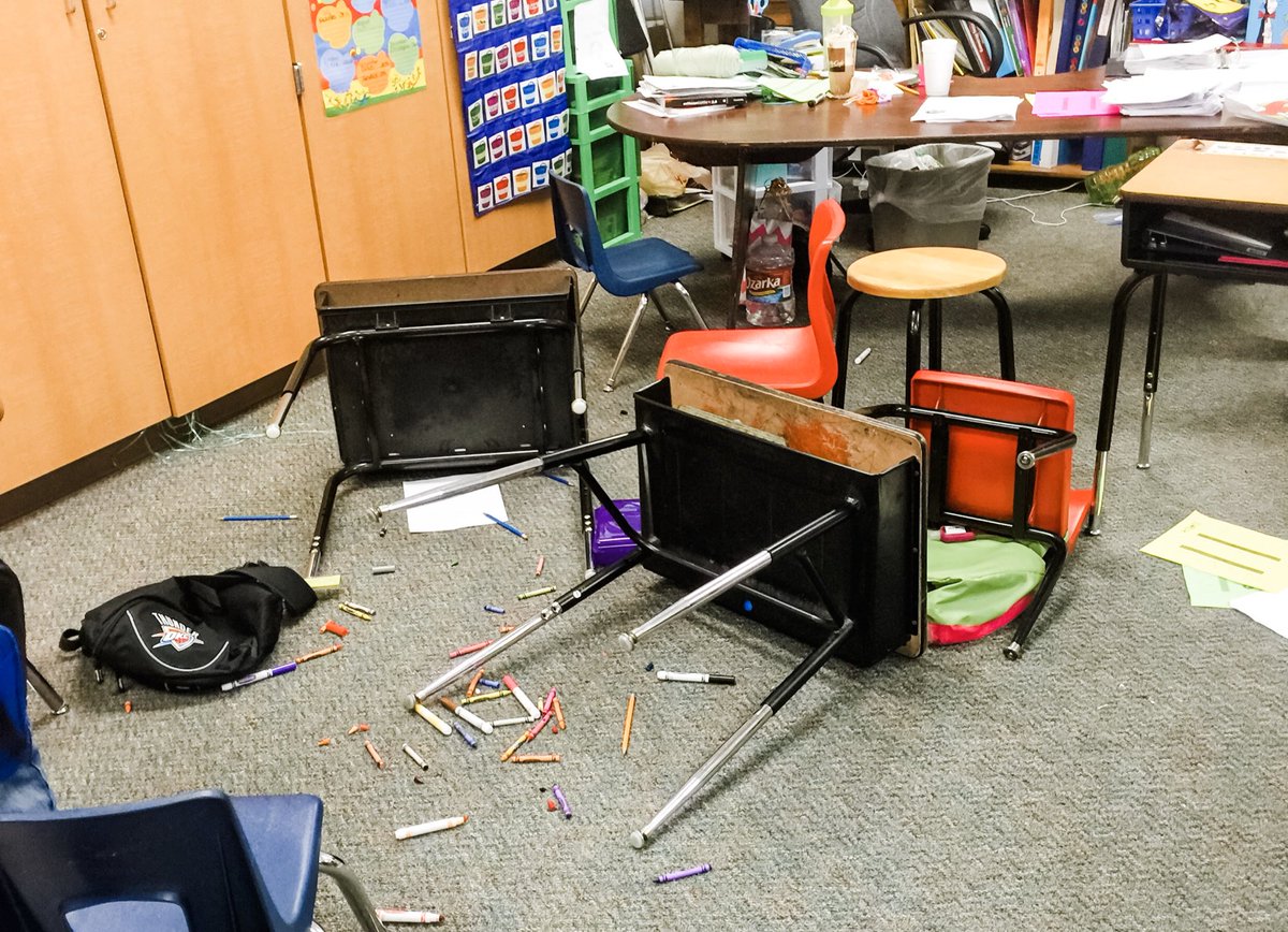 This is the reality behind what is often shiny & clean on SM A scenario that many teachers deal with daily. Evacuating a room. Getting injured. Other students fearful. Teachers are fearful. I share this picture today to remind some that they’re not alone. #TellYourStory