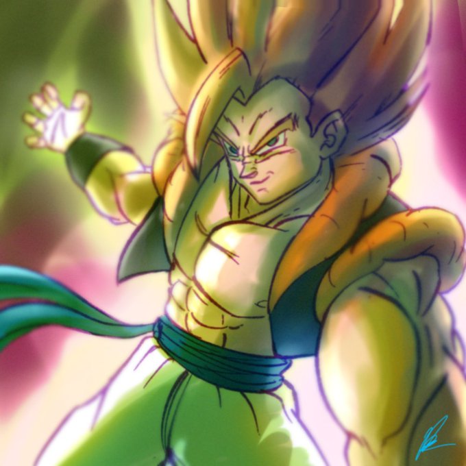 Gogeta vs Broly ~ ゴジータvsブロリー ✨ ✨ Follow me @trunks.ik