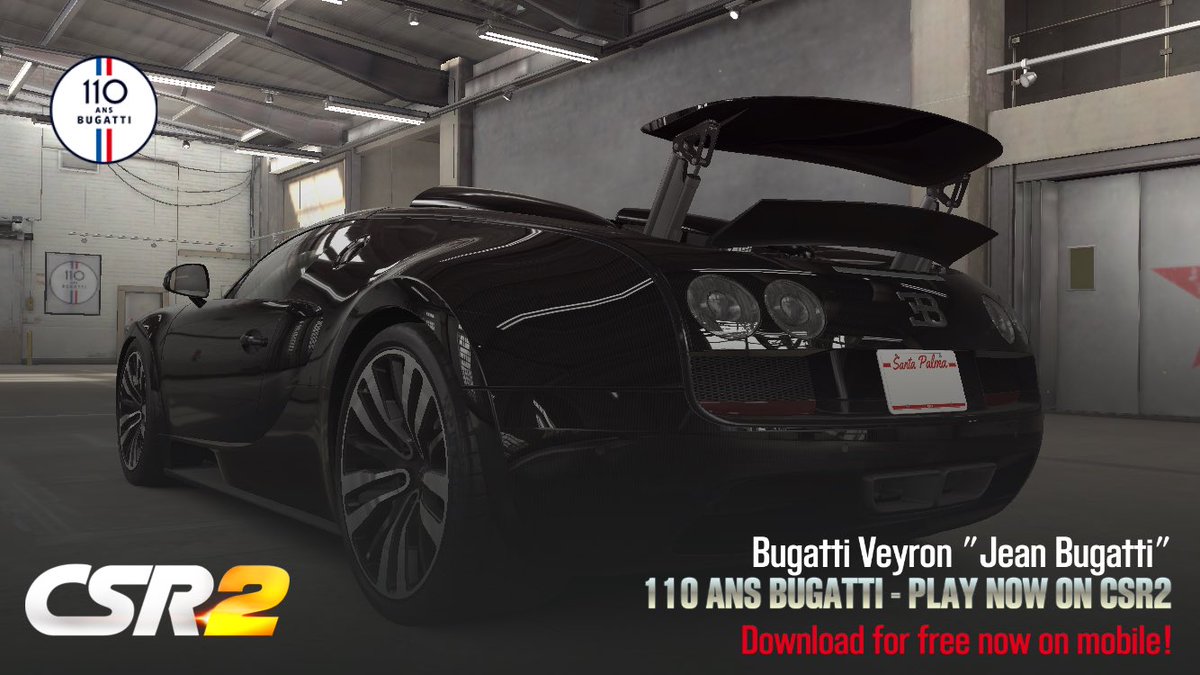 CameronBratz's tweet photo. Some brand new Bugatti cars in my garage! @CSRRacing @Bugatti #Bugatti #CSR2 #CSRRacing https://t.co/SqTjB6raLs