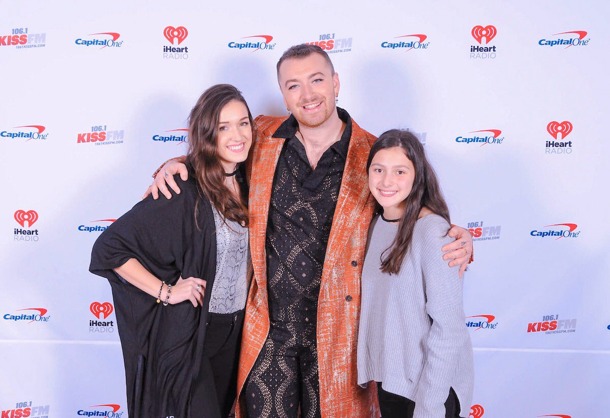 MissRyleePaige's tweet photo. Jingle ball! 
heeeyyy @lizzo 
heeeyyy @samsmith 
💋💋💋 https://t.co/phOYZ6O6il