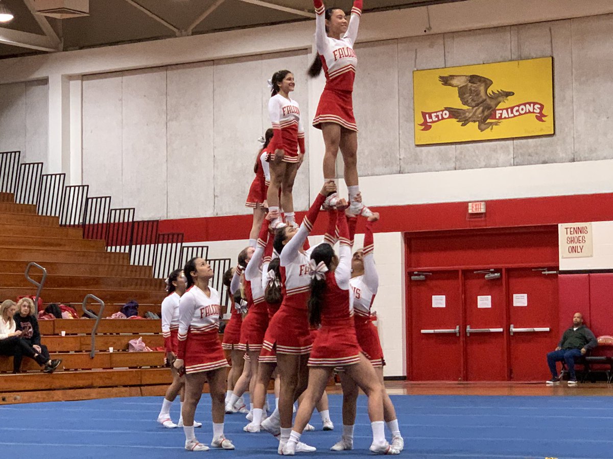Our <a href="/LetoHighSchool/">Leto High School</a> Cheer Squad was 🔥🔥🔥 tonight! Congratulations, ladies! <a href="/LetoAthletics/">Leto Athletics</a> @LHSMcCoy @LHSKleinTime <a href="/LHSartabasy/">Babita Artabasy</a> <a href="/Leto_Cheer/">Leto cheerleading</a>
