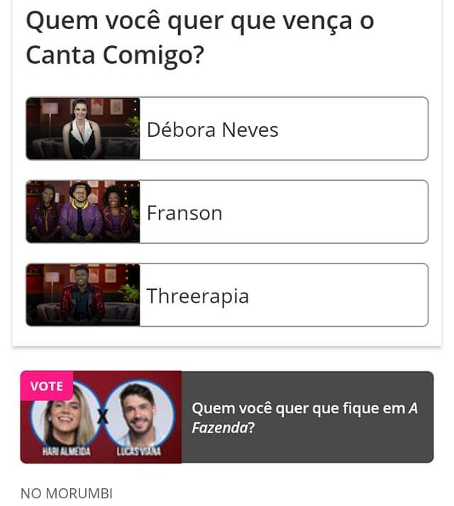 gislanealbuque's tweet photo. Essa Record é toda errada, por isso que acho que essas votações são marmeladas .. nome de um e foto de outro. #Franson #deboraneves #threerapia #gugu
E colocando votação anulado, manipulação descarada.
AFF.
❤️ #AFazenda #AFazanda11 #forahariany #foralucas https://t.co/AQCIVOik4o