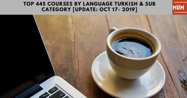 Mumcoupon's tweet photo. Top 445 Courses by Language Turkish &amp; Sub Category [Update: Oct 17- 2019] https://t.co/dr7hHuZMPl The learning marketplace that stays ahead. @Mumcoupon is the best #free #couponCode provider on #udemy in the world with zero broken link technology. #Mumcoupon #University #Colleg… https://t.co/uVMcZaqxRJ