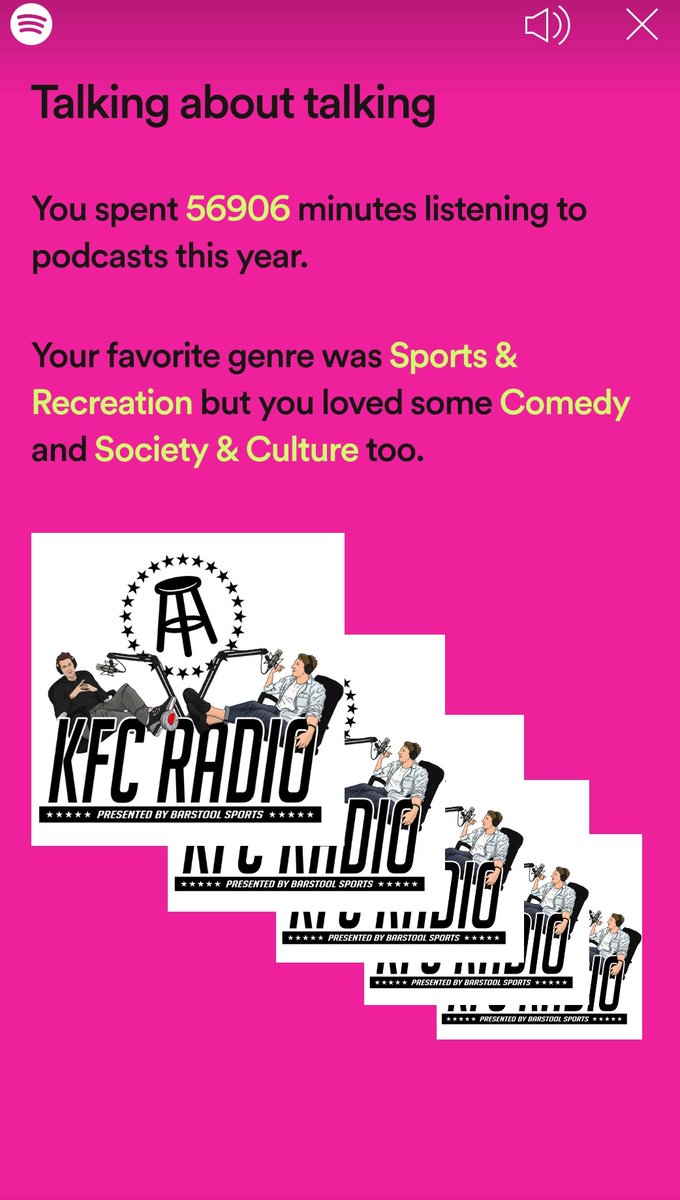 MaxHolter's tweet image. I may have a slight problem. @KFCradio