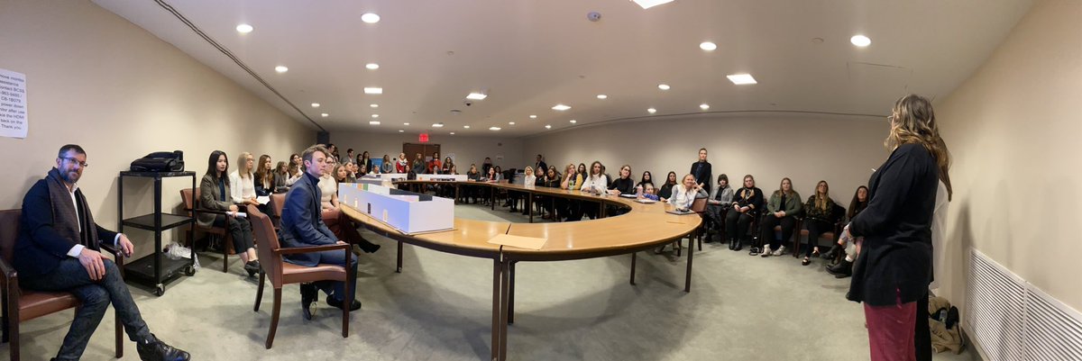 MaherNasserUN's tweet photo. Six months ago I shared the challenge we have to create an impactful &amp; creative design of @UN pavilion @expo2020dubai with professors from @SU_VPA. Today, we were very impressed by the 5 designs created by 50+ students - I’d say they made @SyracuseU proud. Inspired &amp; moved. https://t.co/wpf6rMsitM