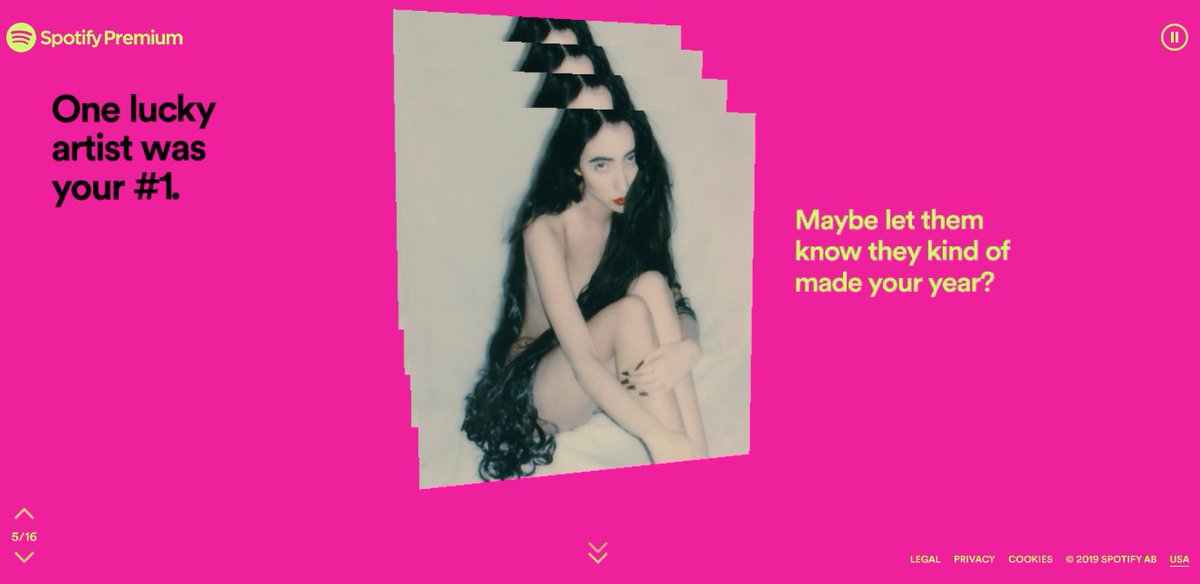 Not a huge surprise that <a href="/NostalghiaMusic/">Nostalghia</a> is my #1. Planning to fly to LA to see them again this weekend! #SpotifyWrapped