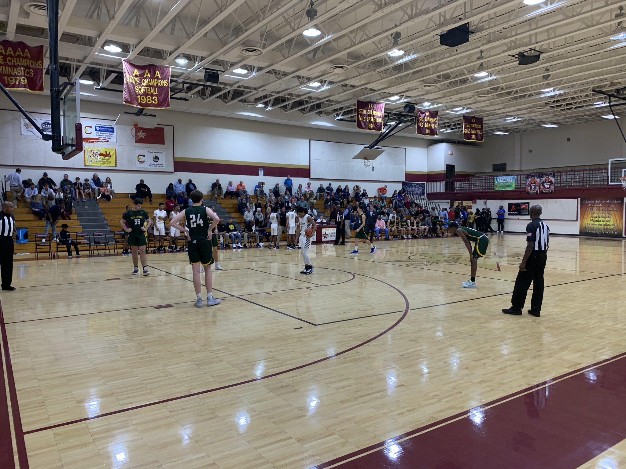 Columbia Caps on Twitter "Final Game Three of CityTipoff Capitals 7063 BenLippenMBB