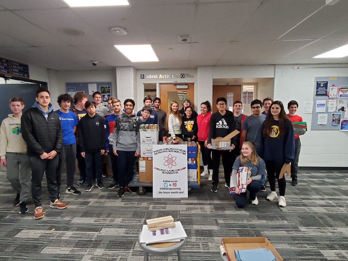 Justin_Zummo's tweet image. Donation day for my Gold day class! #gbsnow #gbsengineering