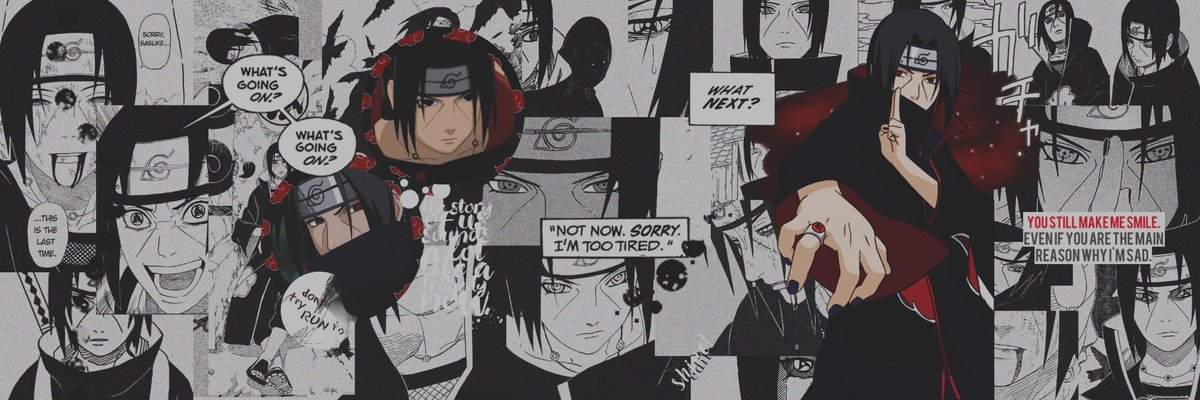 Shine Edits Header Naruto Itachi Uchiha Like Se Salvar Rt Print Se Usar Nao Reposte Copie Arisu