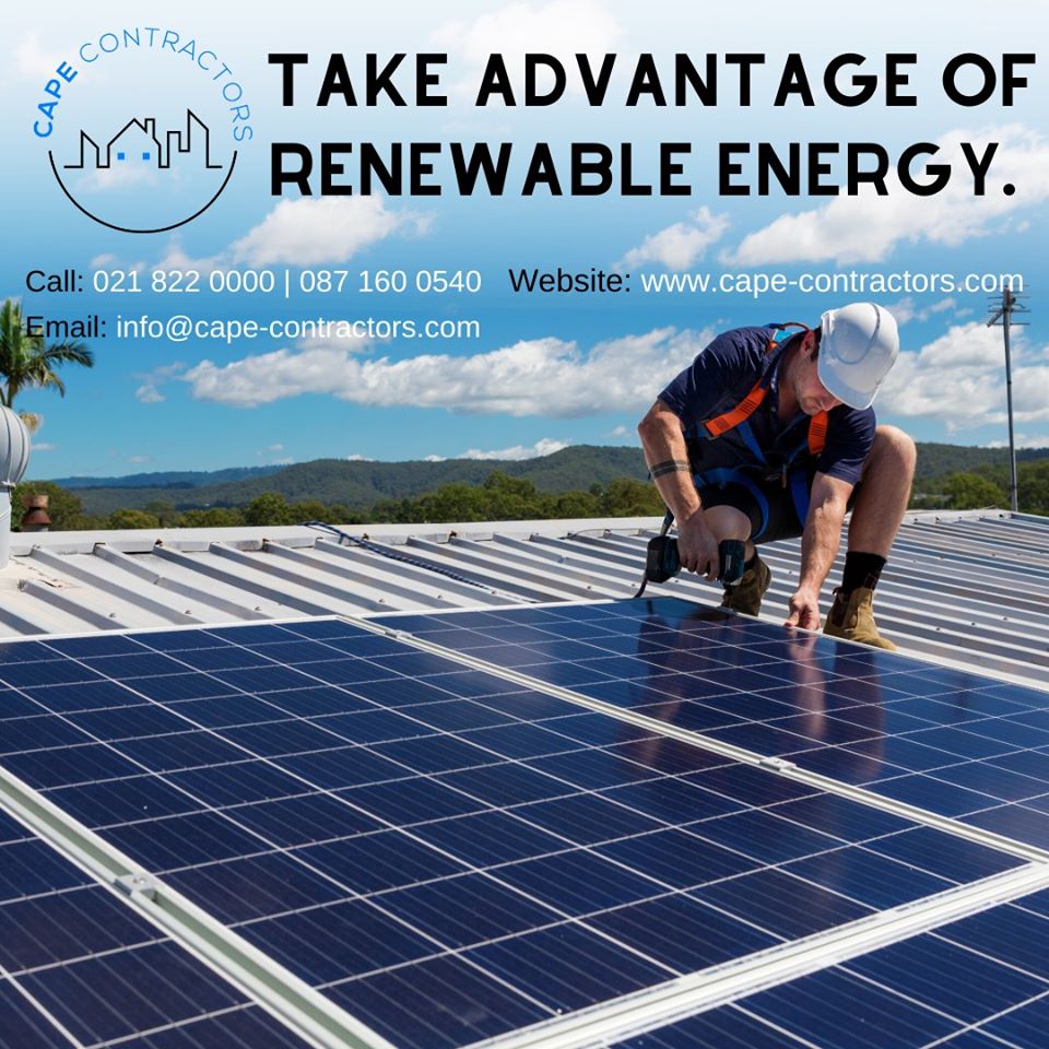 ContractorsCape's tweet image. Learn How Solar &amp;amp; Storage Can Help Your Business. Utilize A 100% Renewable Energy Source And Generate Cost-Efficient Electricity On-Site. Call us now: 021 822 0000 | 087 160 0540
For more info please visit website: cape-contractors.com

#constructioncompany
#propertdevelopment