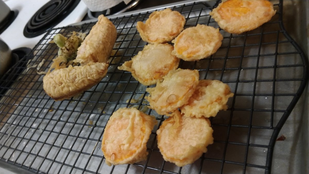 Its also tempura day