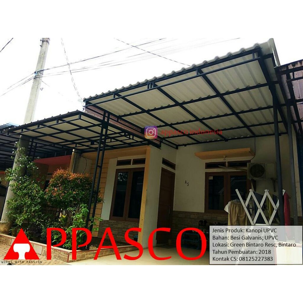kedaibesi's tweet photo. Kanopi UPVC

Butuh atap kanopi yang tahan lama, tidak mudah bocor dan tidak berisik? Jelas UPVC jawabannya. Terbuat dari polimer plastik yg kuat, UPVC dapat digunakan hingga 7-10 tahun. Selain itu desain UPVC memiliki rongga yg dapat mengurangi suara tetesan air hujan sehingga, https://t.co/YFYmDagnzE