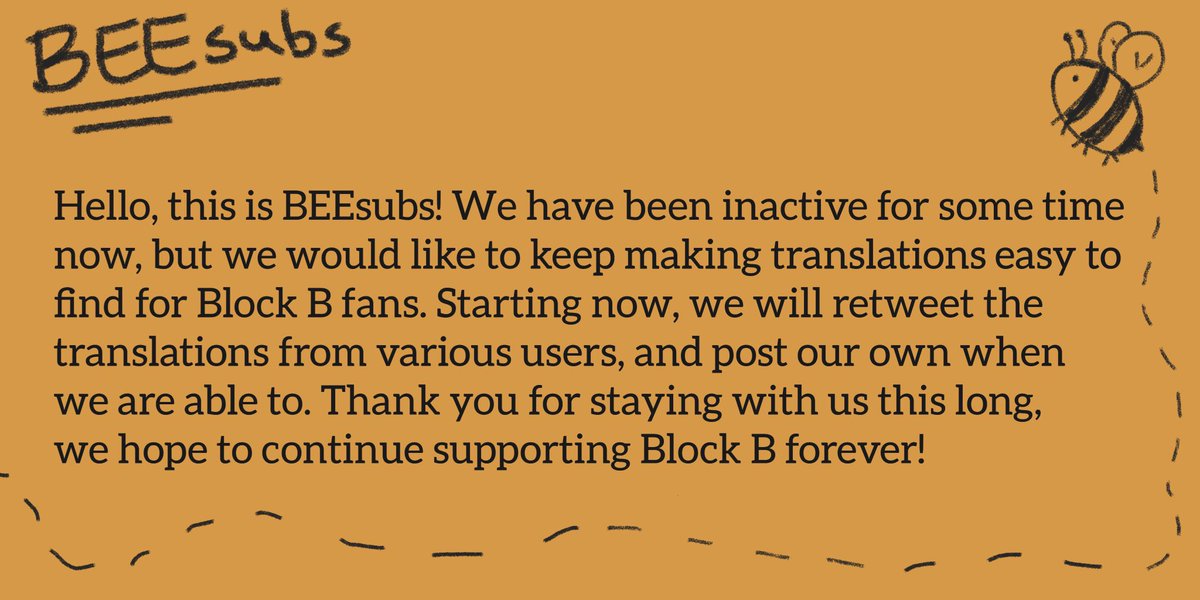 BLOCK B SUBS tweet media