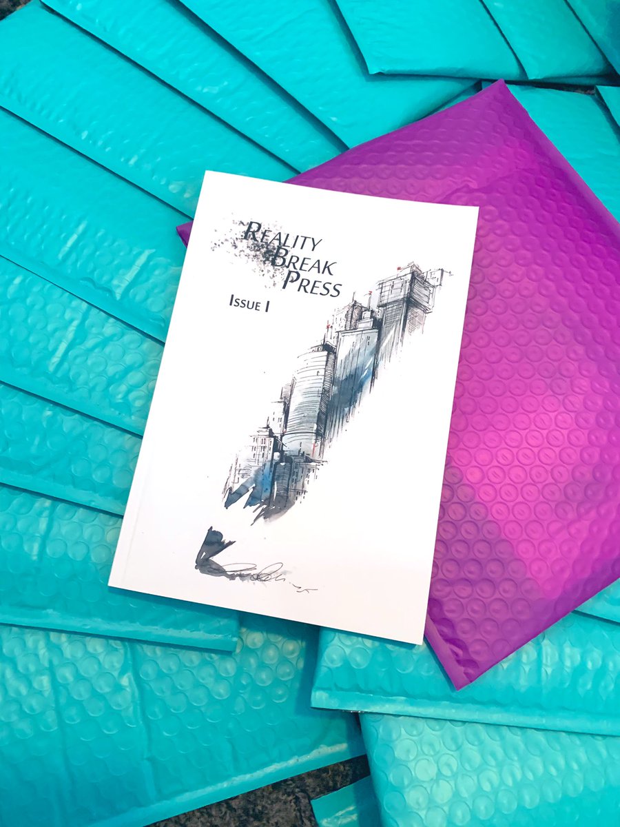 RealityBreakLit's tweet image. Mailing operations have commenced!

We also have a feline mascot, apparently. He’s doing quality assurance to ensure the integrity of the bubble mailers.