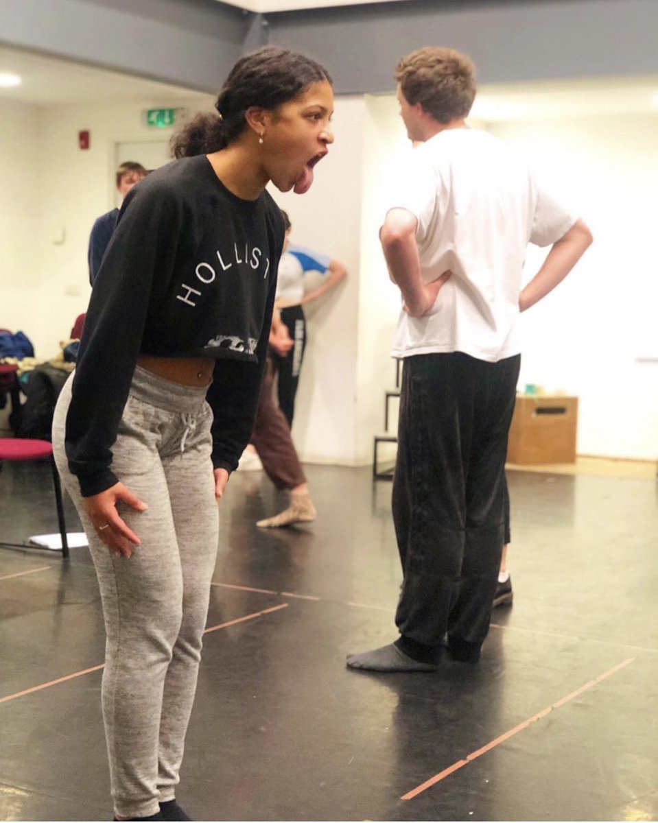 BristolOldVicYC's tweet photo. When the conversation isn't going as planned... we resort to pulling faces 😅👅
.
.
.
.
. ☀️TICKET LINK WITHIN THE BIO☀️
.
.
#performance #theatre #youngcompany #southwest #bristololdvic #drama #dance #youththeatre #anncarson #whatson #bristololdvicyc #tragedy https://t.co/Ovo2Mu20LP