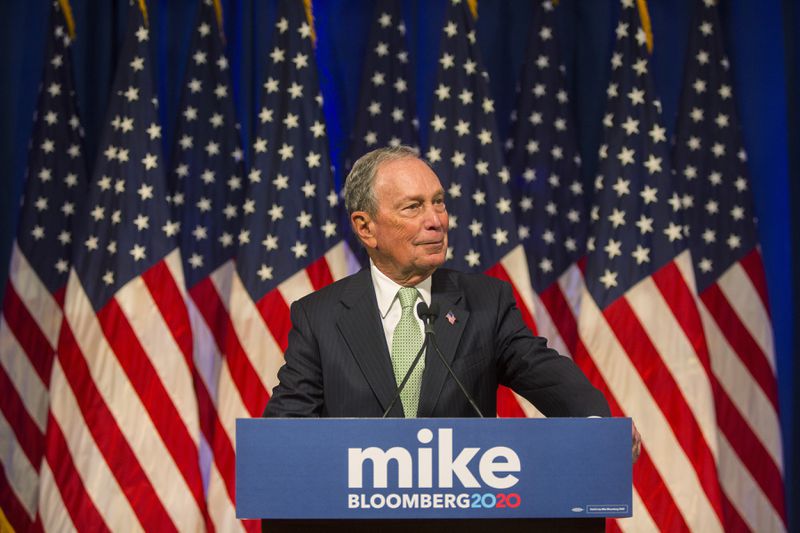 AllyusOrg's tweet photo. With an estimated net worth of $58bn, 17 times that of Donald Trump, how will Mike Bloomberg's entrance to the democratic race shake up the election?

#MikeBloomberg #Democrats #Election2020 https://t.co/ZIbtrstvF0