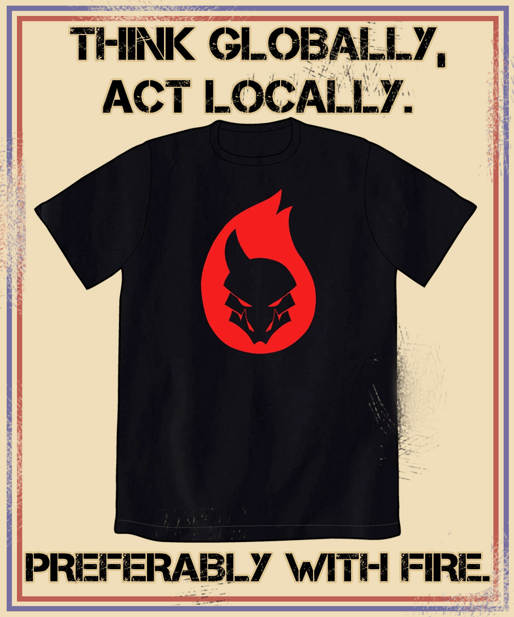 Mezzode Liberation Front Shirt by Aaron Diaz