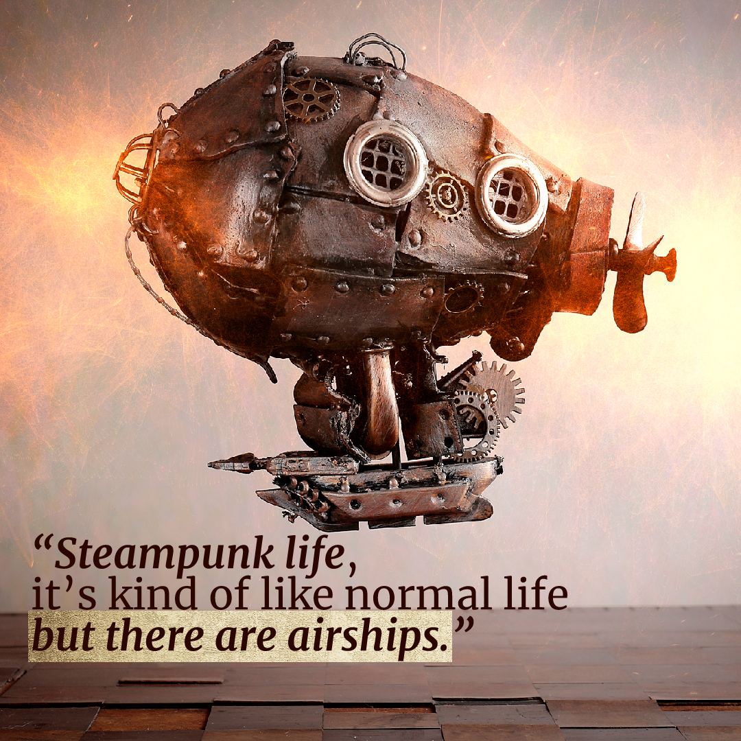 LaurelAnneHill's tweet photo. Steampunk life is like no other. How cool would it be to travel the world via Airship?
#laurelannehill #enginewomanslight #steampunk #steampunkart #steampunkmovie #steampunknovel #booktrailer #yafiction #yafantasy #yasteampunk #Airship #steampunklife #bookaddicted #amazonbooks https://t.co/iu1baWosI2