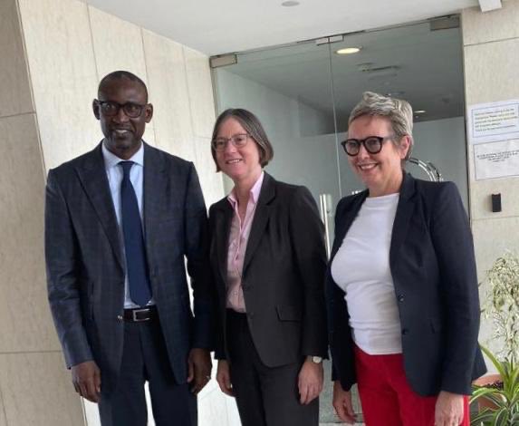 Amb. Abdoulaye Diop (@abdoulayediop8) on Twitter photo Received today at the #AUC a high level delegation from #Denmark led by <a href="/liszil/">Lisbet Zilmer-Johns</a> Under Secretary for Foreign Policy & Ambassador <a href="/DKambInAddis/">Sune Krogstrup 🇩🇰</a>, where we discussed, #AU-#Denmark partnership in #development, peace and security, the operationalization of the #AfCFTA & #ClimateChange Received today at the #AUC a high level delegation from #Denmark led by <a href="/liszil/">Lisbet Zilmer-Johns</a> Under Secretary for Foreign Policy & Ambassador <a href="/DKambInAddis/">Sune Krogstrup 🇩🇰</a>, where we discussed, #AU-#Denmark partnership in #development, peace and security, the operationalization of the #AfCFTA & #ClimateChange