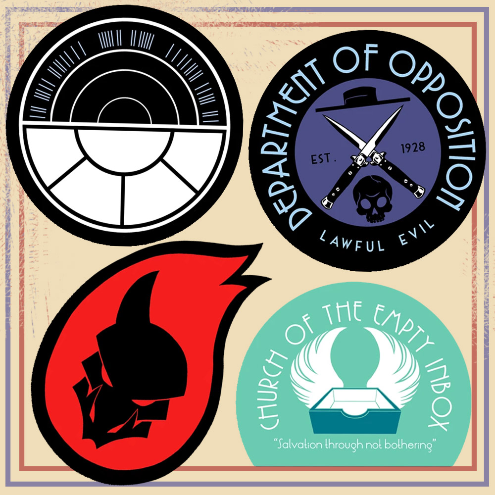 Dresden Codak themed stickers