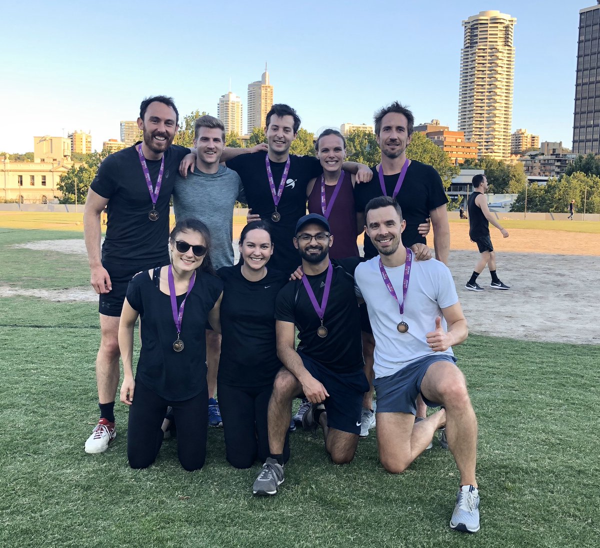 The best 1st season with the <a href="/airtreevc/">Airtree</a> touch team! 💙 so lucky all our portfolio co additions 👀 Eric <a href="/AthenaHomeLoans/">Athena Home Loans</a>, Lachie <a href="/HuddleInsurance/">Huddle</a>, D &amp; Lee <a href="/brighteAU/">Brighte</a> and the rest of the VC squad <a href="/ArmsRosenberg/">Armina Rosenberg</a>, <a href="/batkomichael/">⚡️ Batko</a>, Em &amp; Nat were all absolute legends 🤗