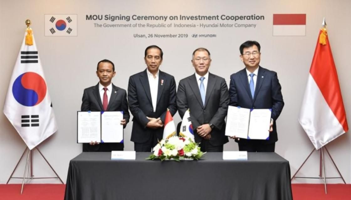 RaviFuture's tweet photo. Korea’s largest automaker, Hyundai Motor Group, plans to set up a plant in Indonesia to increase its presence in the ASEAN market, investing $1.55 billion into it, the company said on Tuesday.

#Hyundai #Indonesia

https://t.co/XgTsfuCGQl https://t.co/fVJGzf505D