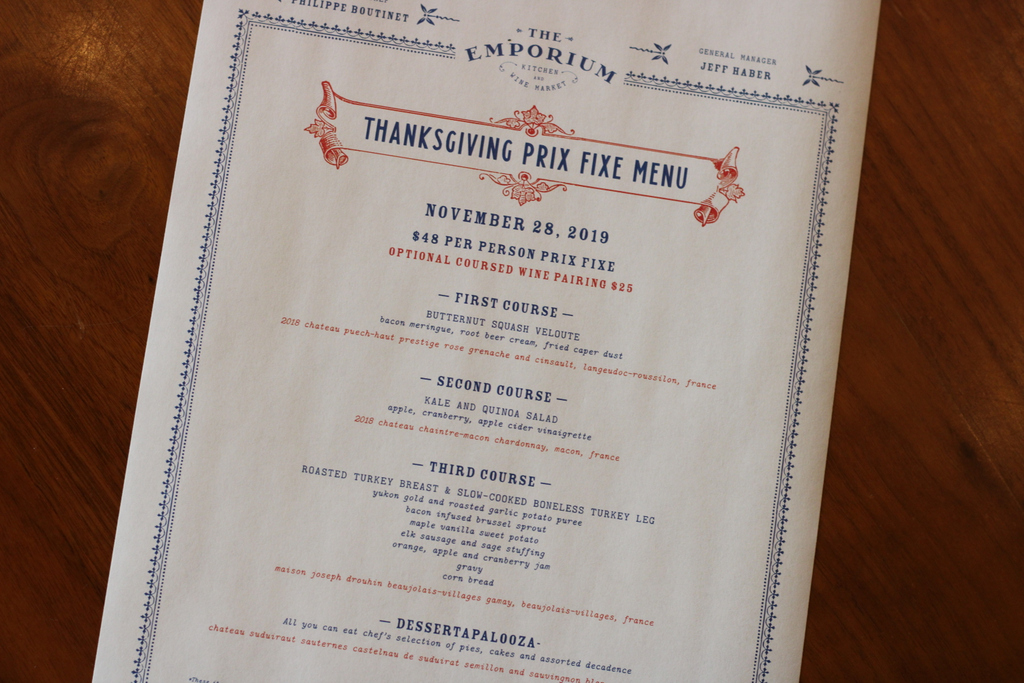 Thanksgiving time! You know the drill – Make That Reservation NOW, before you get into trouble.  

#savingyourmarriage #wedothecooking #wealsodothedishes #emporiumkitchenandwinemarket #oldtownfortcollins #instafood #culinarycreations #craftcocktails #Thanksgiving