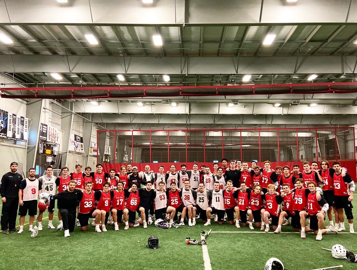 Thankful to have our alumni back, continuing to set a great example! #hillpride #hillalumni #lacrosse #legacy