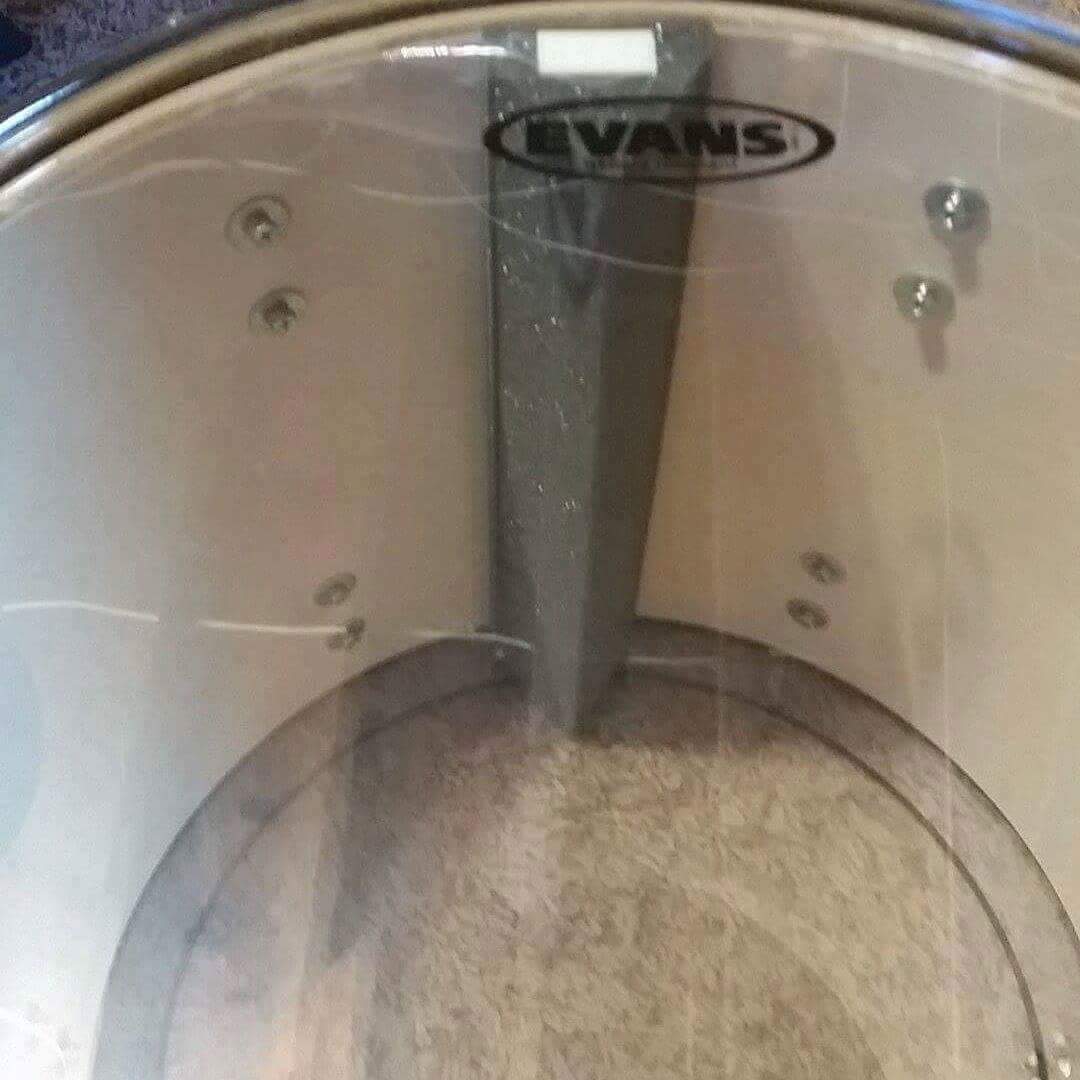 Free with the purchase of any SledgePad
2 Custom fit Floor Tom Strips
Install opposite air vent
Slightly compresses
Pulls in ring and overtones
SledgePad.com