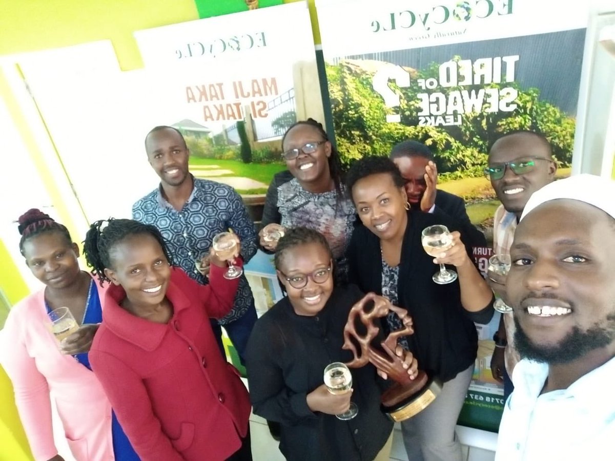 mowteender_lucy's tweet photo. The @invest2impact Trophy got home to the #Amazing Winners  @EcocycleLtd team!
Through their commitment we won this! https://t.co/DhkKcexCVQ