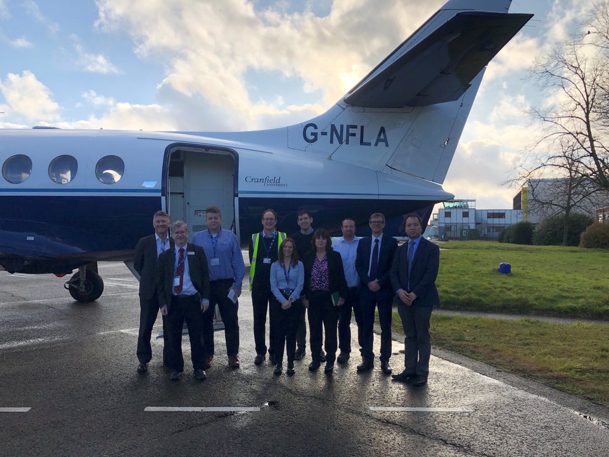 NickLaw94890267's tweet image. The @CPCatapult visited @CranfieldUni today and flew in the #cranfieldnflc Jetstream to show them #aerodynamics #flightdynamics as part of meeting @AeroSociety #Aerospace #Engineering accreditation. A good flight, enjoyed by all at our #GlobalResearchAirport #Mobility
