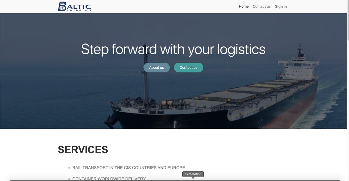 GailiusK's tweet photo. UAB "Baltijos pervezimai" / Baltic Shipping, JSC is one of the leading companies in freight forwarding and #shipping agency services in the Baltic States and the CIS.
This company successfully uses #Odoo with integrated #logistics #solutions developed by "Via laurea" team. https://t.co/m1pGx5GSF1