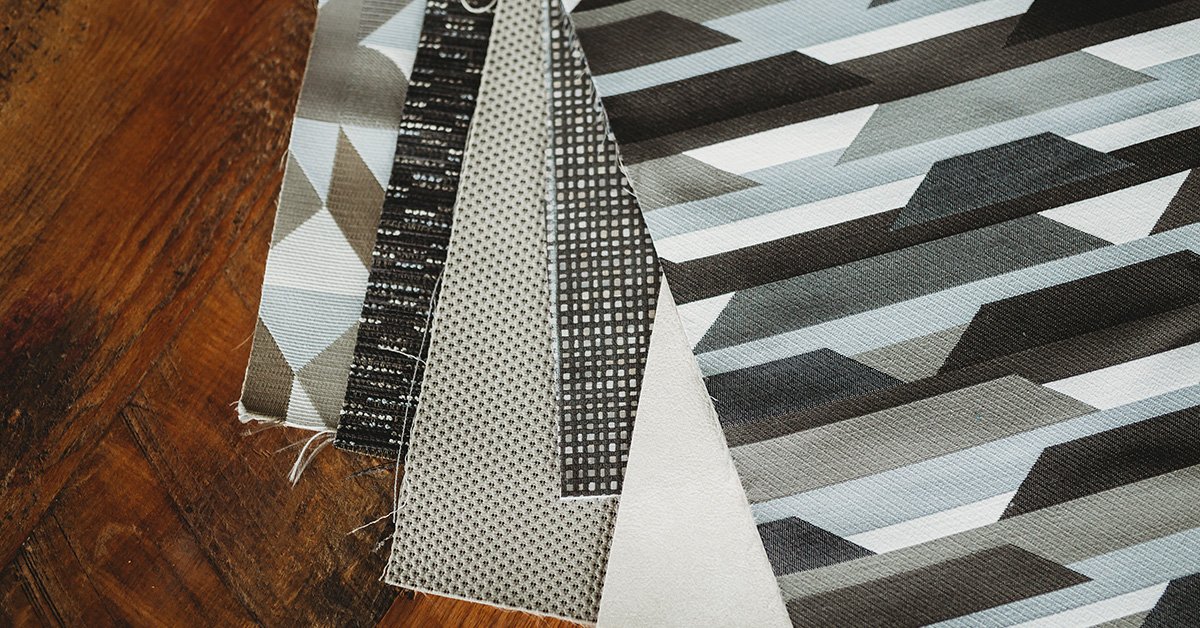 Bold and modern, the Derive Collection weaves stories out of thread. hubs.ly/H0m08MW0 #textiles #pattern #texture