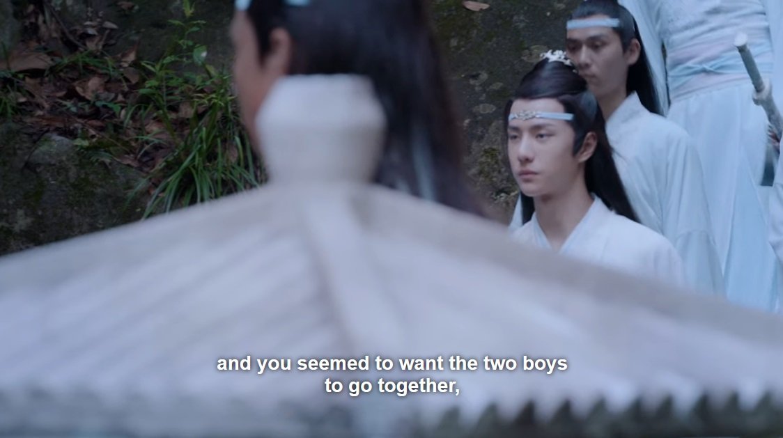 But lxc has only ever had his brother's best interests at heart, encouraging his feelings towards wwx right from the start, even when lwj was trying to deny them. Because of who lwj is – the way he was raised, the type of man he is - it's hard for him to say things