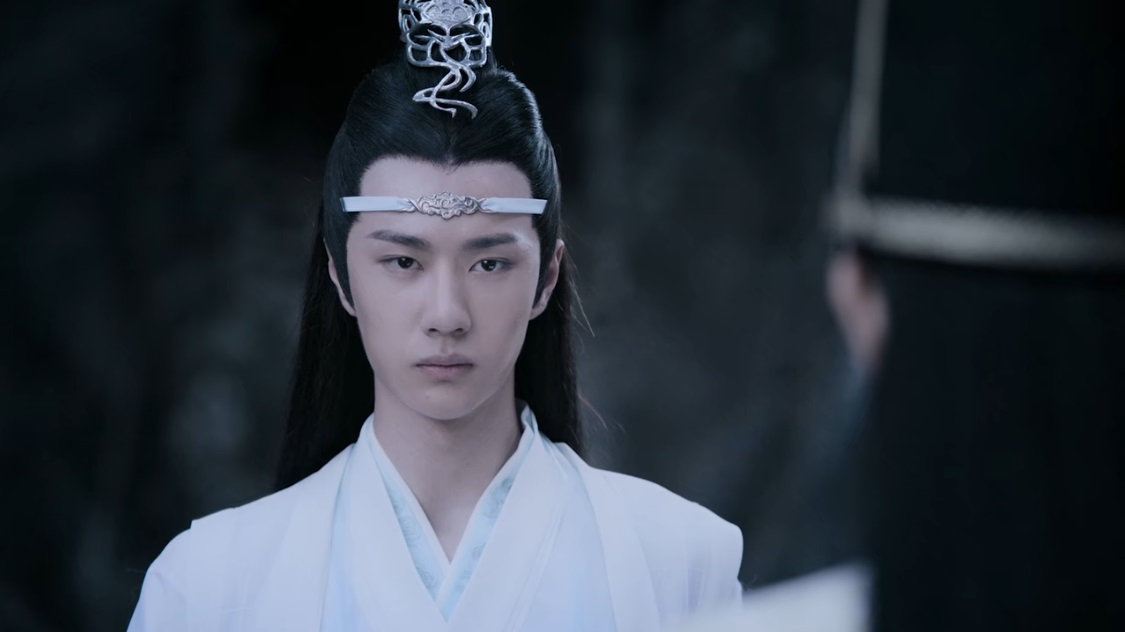 (this is the face of a man who sees nothing but the image of wwx falling to his death, over and over again)(you're welcome)